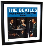 Beatles &#039;Paperback Writer&#039; Single Framed Lithograph