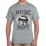 Music Dept. Piano T-Shirt