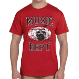 Music Dept. Drumset T-Shirt