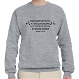 &#039;Consort Not With a Female Musician&#039; Sweatshirt