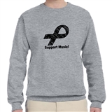 Support Music! Ribbon Sweatshirt