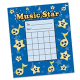 Music Star Individual Incentive Charts Pack