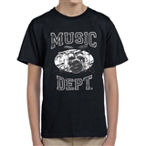 Music Dept. Drumset Child's T-Shirt