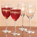 Music Score Wine Goblets, Set of 2