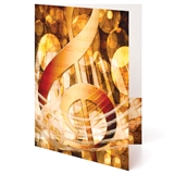 Golden G-Clef Music Folder