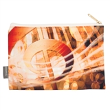 Golden G-Clef Zipper Pouch