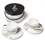 Adagio Cappucino Mugs in Gift Box