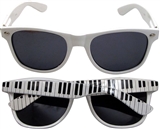 Sunglasses, Piano Keys White