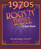 1970s Rock N Roll Quiz Cards