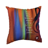 Music in My Soul Pillow