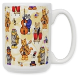 Jazz Cats Mug