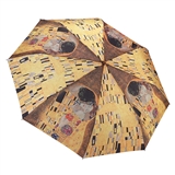 Gustav Klimt The Kiss Compact Umbrella