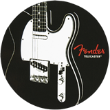 Famous Fenders Coasters, Set of 4