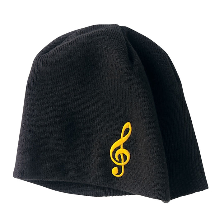 Treble Clef Knitted Cap