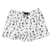 Music Note Knit Women's Boxers