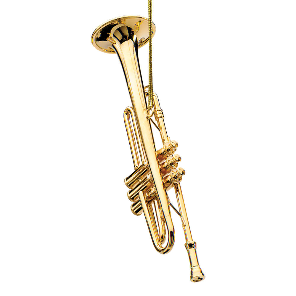 Trumpet Brass Ornament