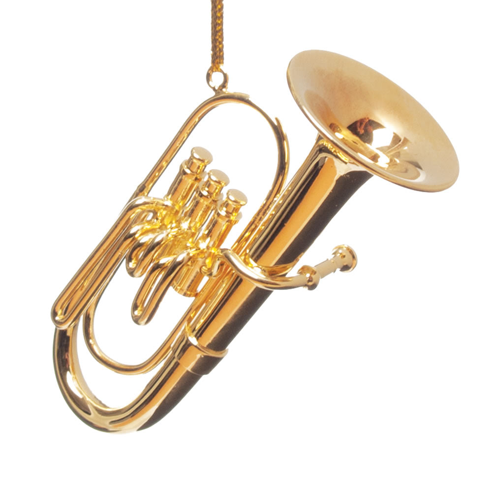Tuba Brass Ornament