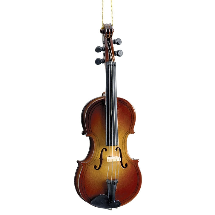 Wood Violin Ornament