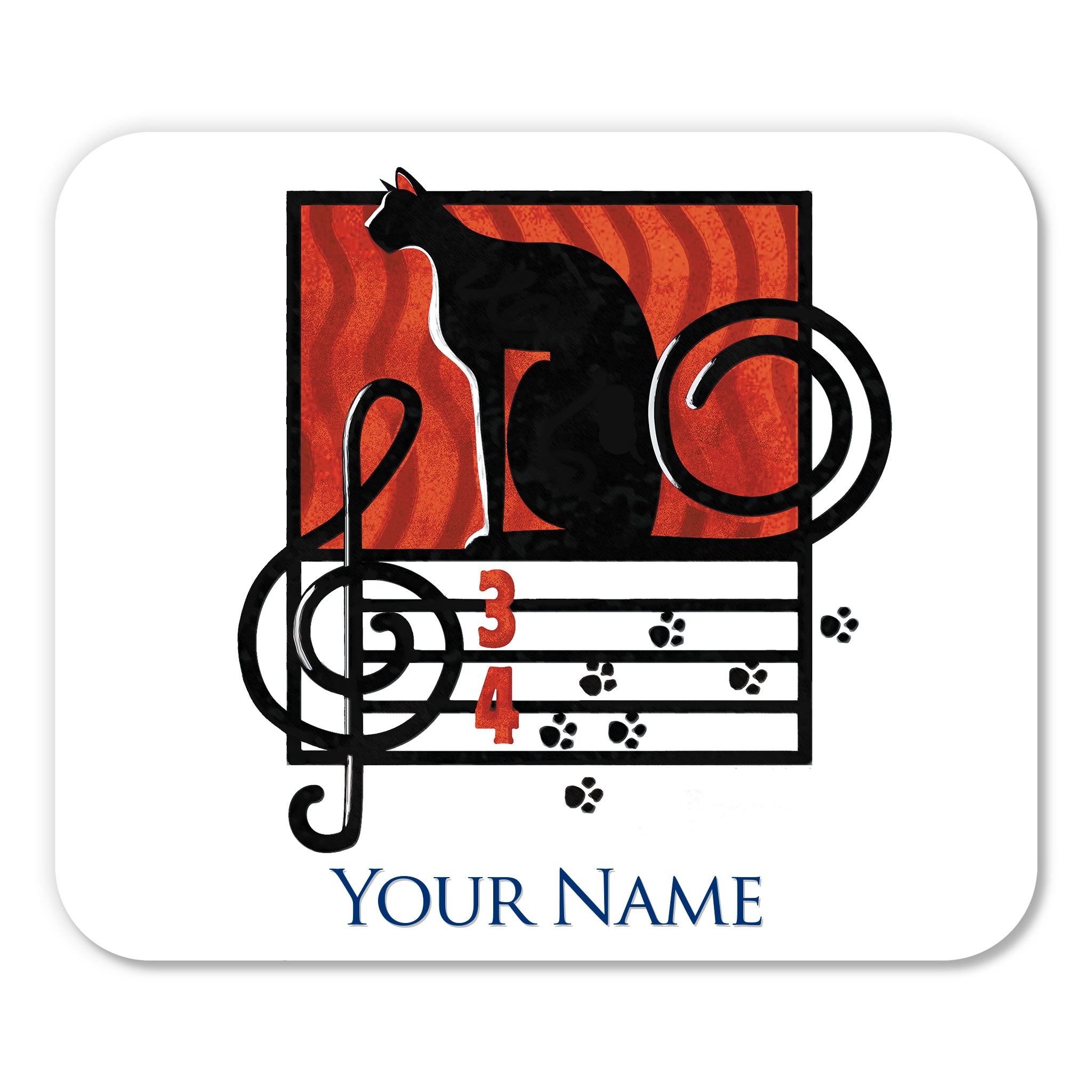 Personalized Performance Arts Mouse Pad