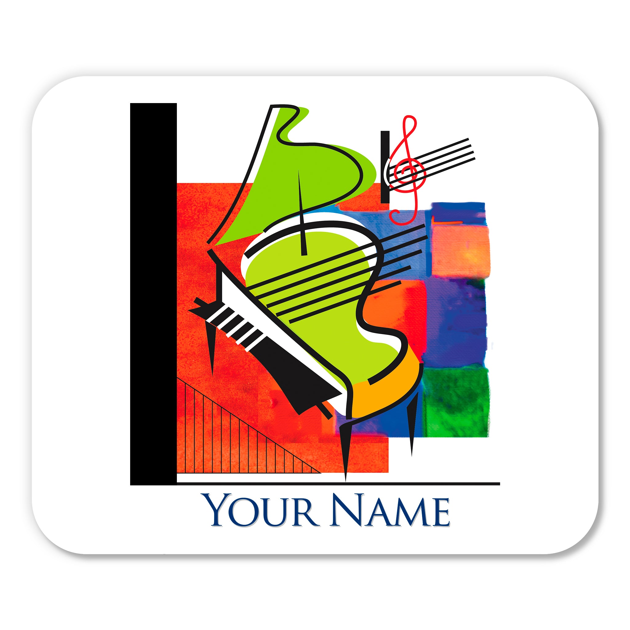 Personalized Performance Arts Mouse Pad