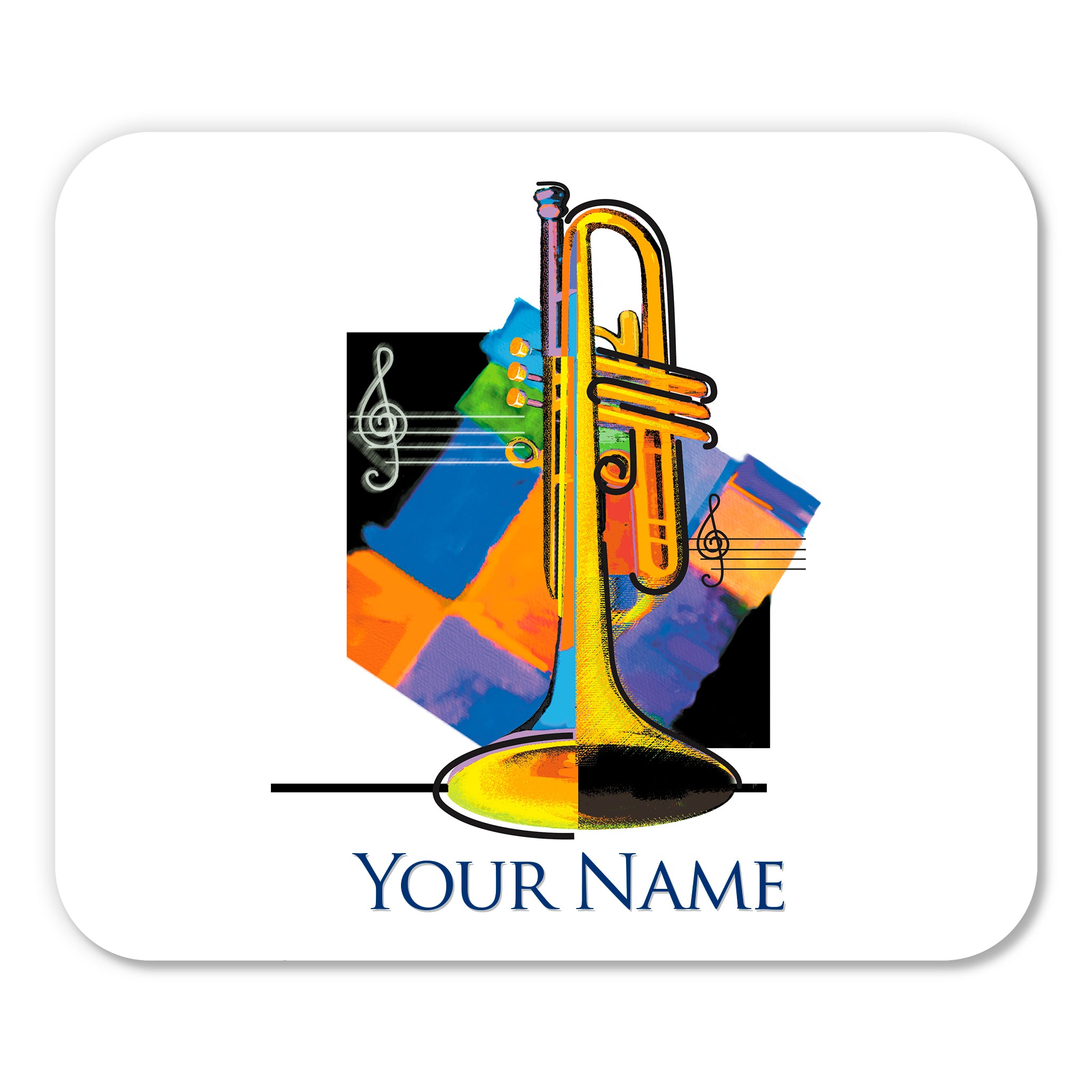 Personalized Performance Arts Mouse Pad