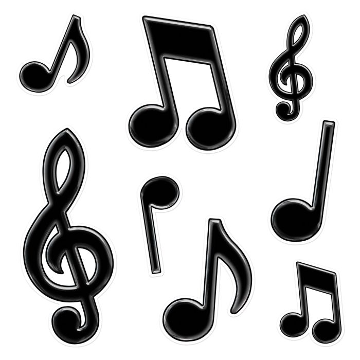 Musical Notes Wall Clings