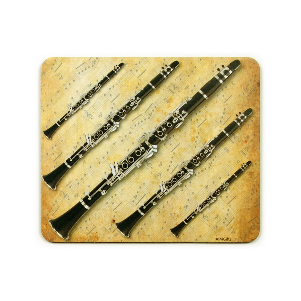 Instrument & Sheet Music Mouse Pad
