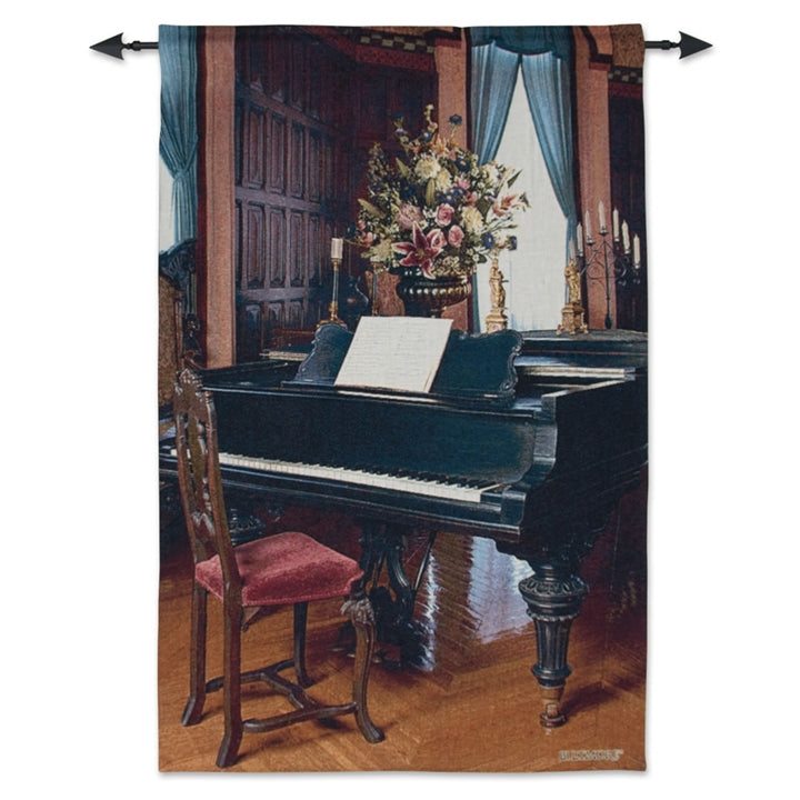 Biltmore Music Room Woven Tapestry