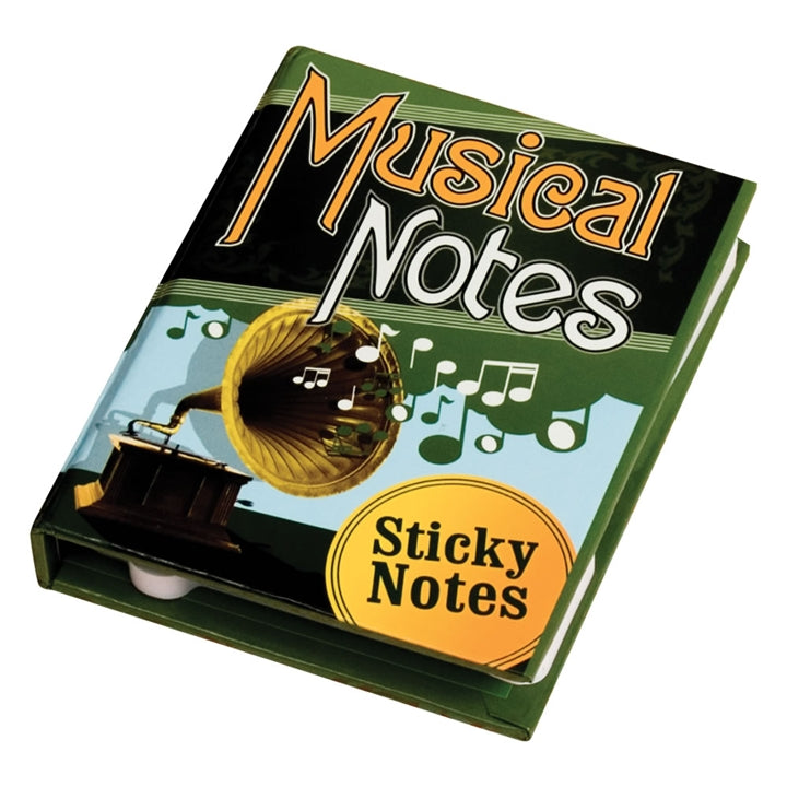 Musical Notes Sticky Notes Book