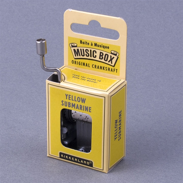 'Yellow Submarine' Crankshaft Mini Music Box