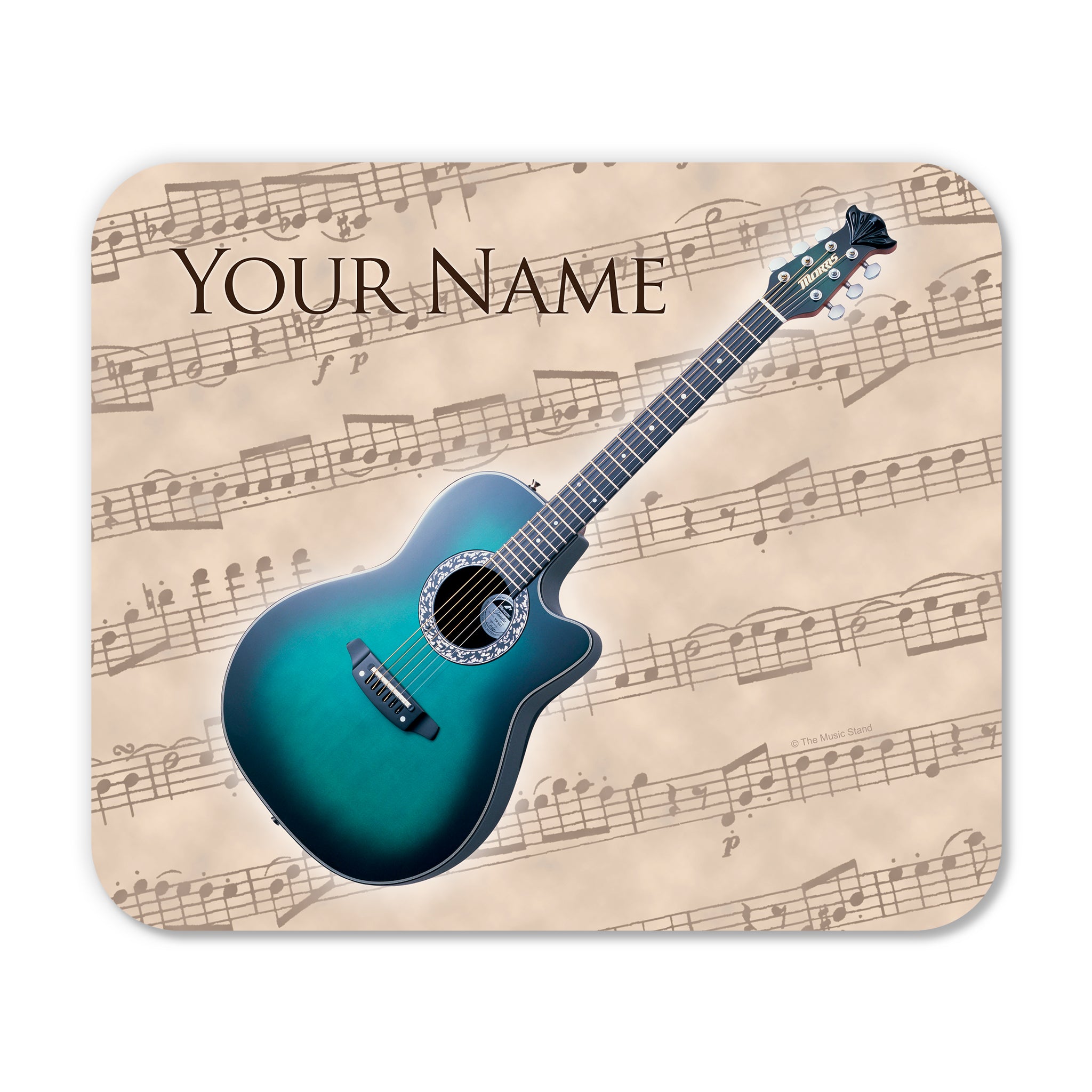 Personalized Instrument Beige Mouse Pad