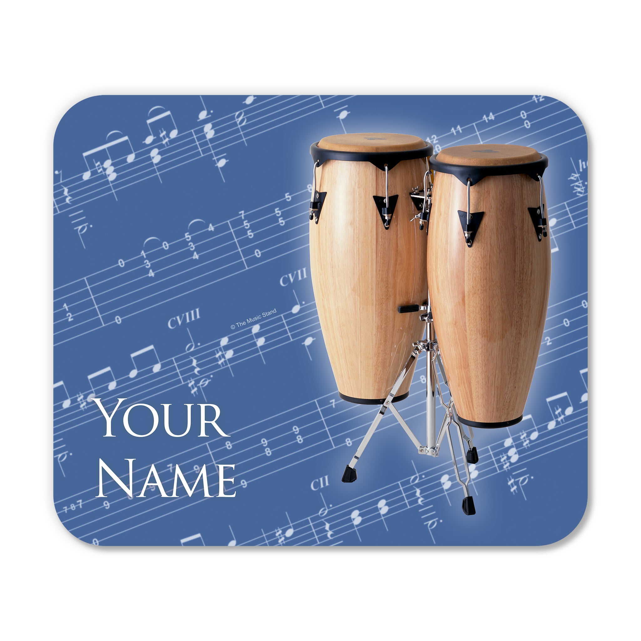 Personalized Instrument Blue Mouse Pad