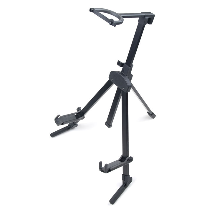 Versatile A-Frame Guitar Stand with Gooseneck