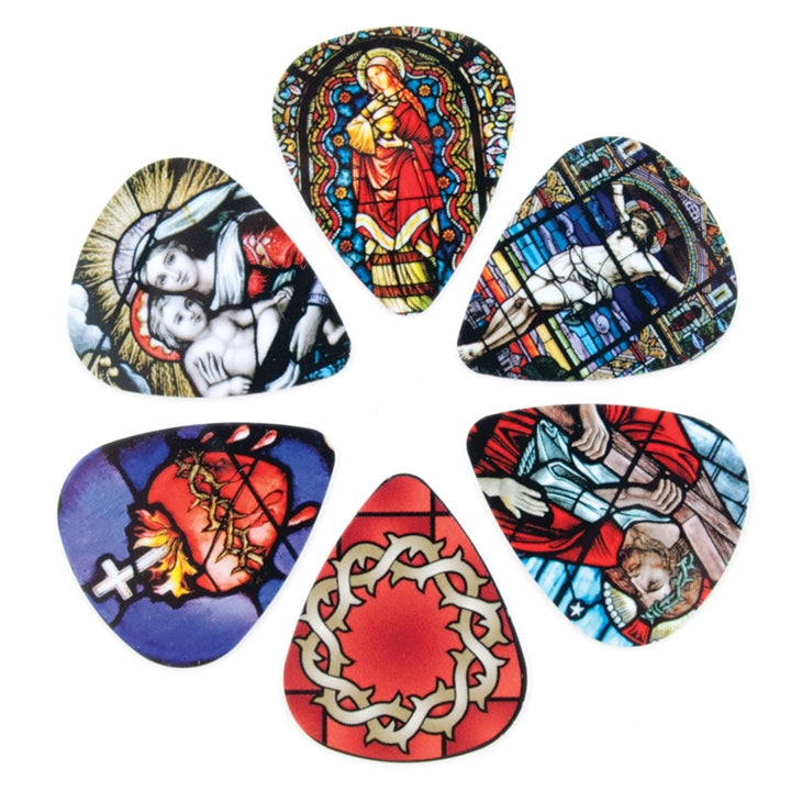 Stained Glass Guitar Picks