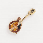 Mandolin Enameled Pin