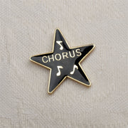 Award Star 'Chorus' Enameled Pin