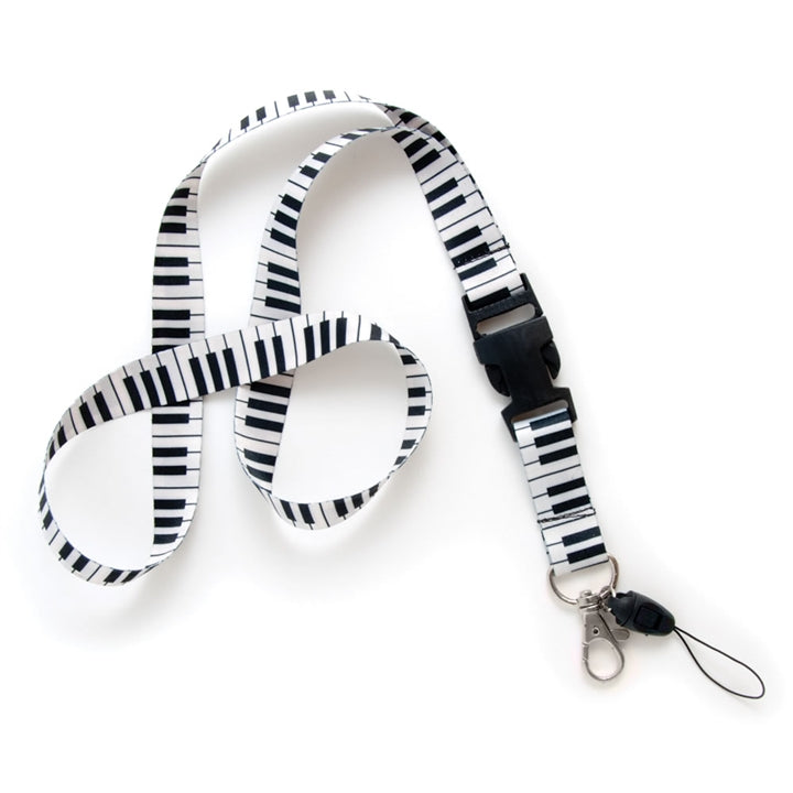 Piano Keyboard Lanyard