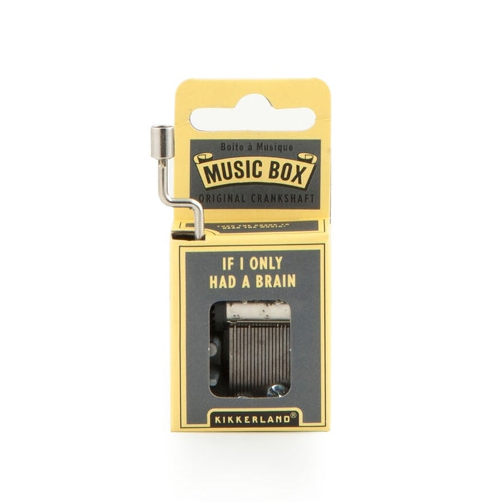'If I Only Had A Brain' Crankshaft Mini Music Box