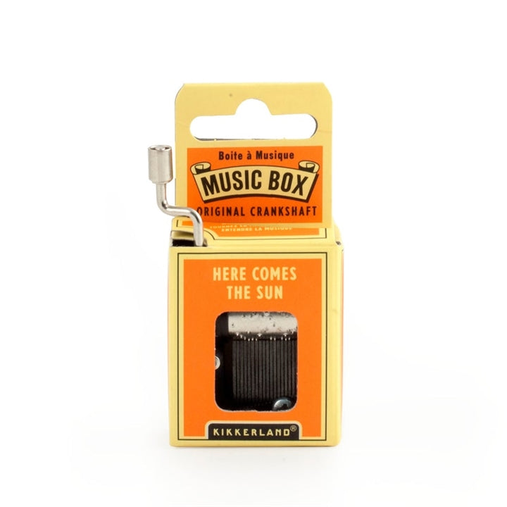 'Here Comes The Sun' Crankshaft Mini Music Box