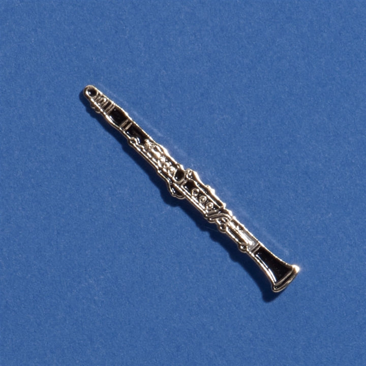 Clarinet Enameled Pin