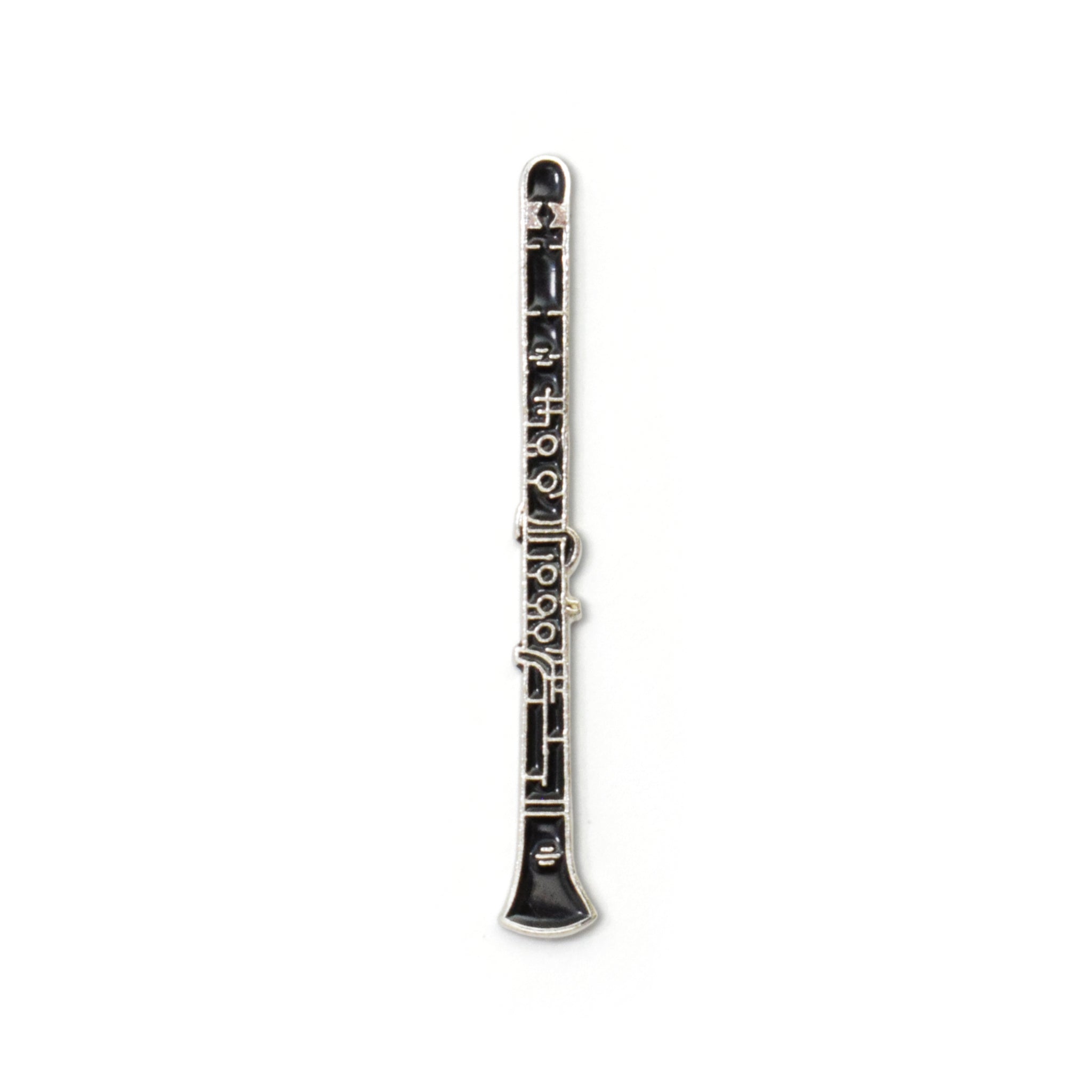 Clarinet Enameled Pin