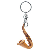 Leather Saxophone Keychain