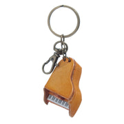 Leather Piano Keychain