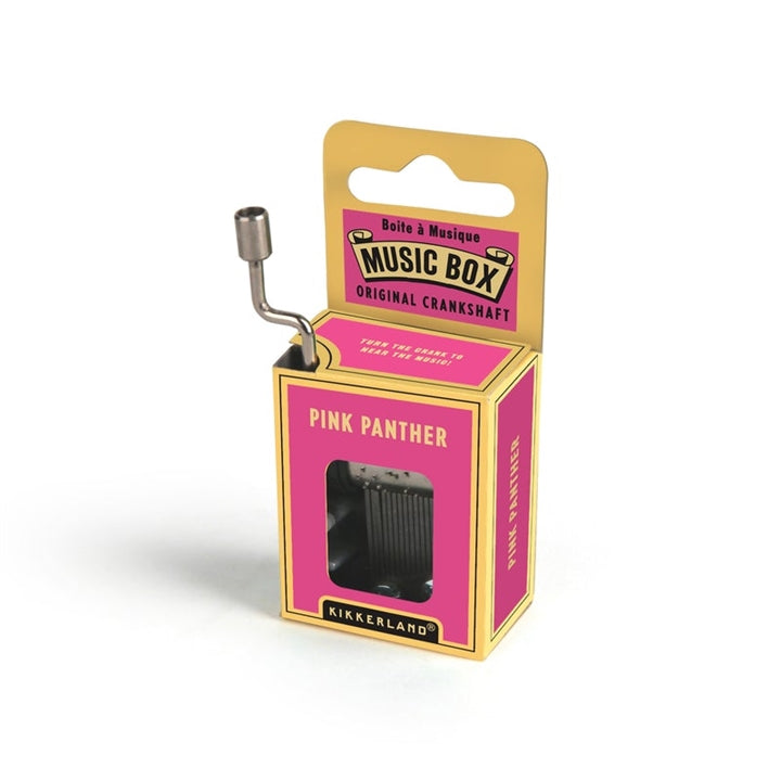 'Pink Panther' Crankshaft Mini Music Box