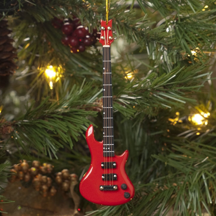 Electric Bass Ornament