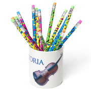 Personalized Instrument Pencil Holder
