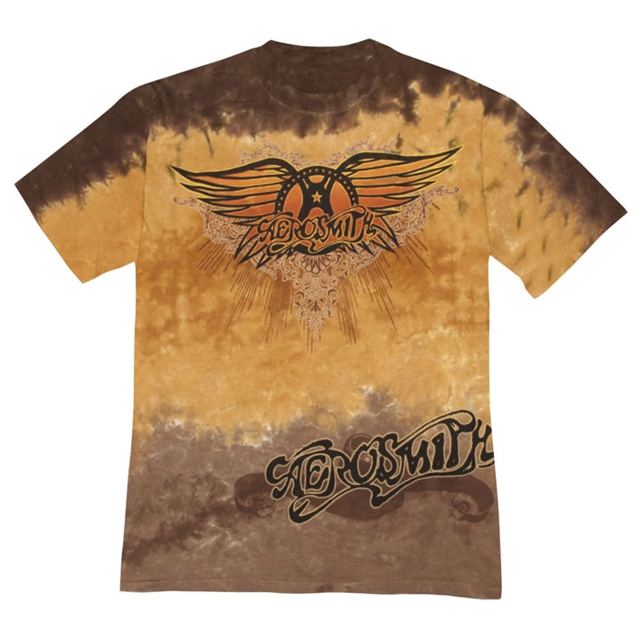 aerosmith tie dye shirt