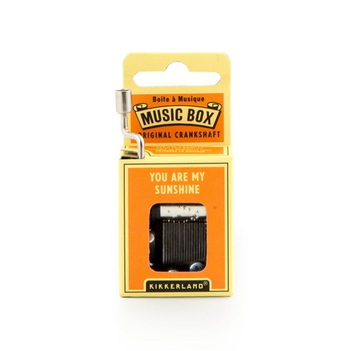 'You Are My Sunshine' Crankshaft Mini Music Box