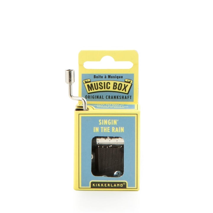 'Singin' In The Rain' Crankshaft Mini Music Box