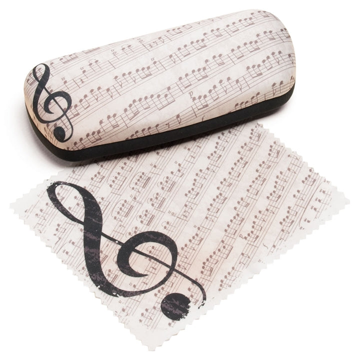 Sheet Music Eyeglasses Case
